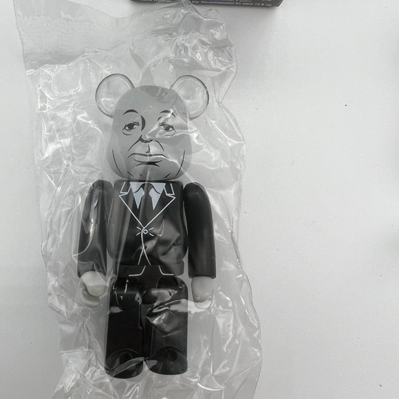 Bearbrick Series 43 Alfred Hitchcock Horror Medicom 100% Figure - Picture 3 of 7